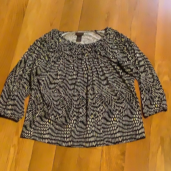 Multiples black and white blouse, great condition, size large. - Picture 1 of 6